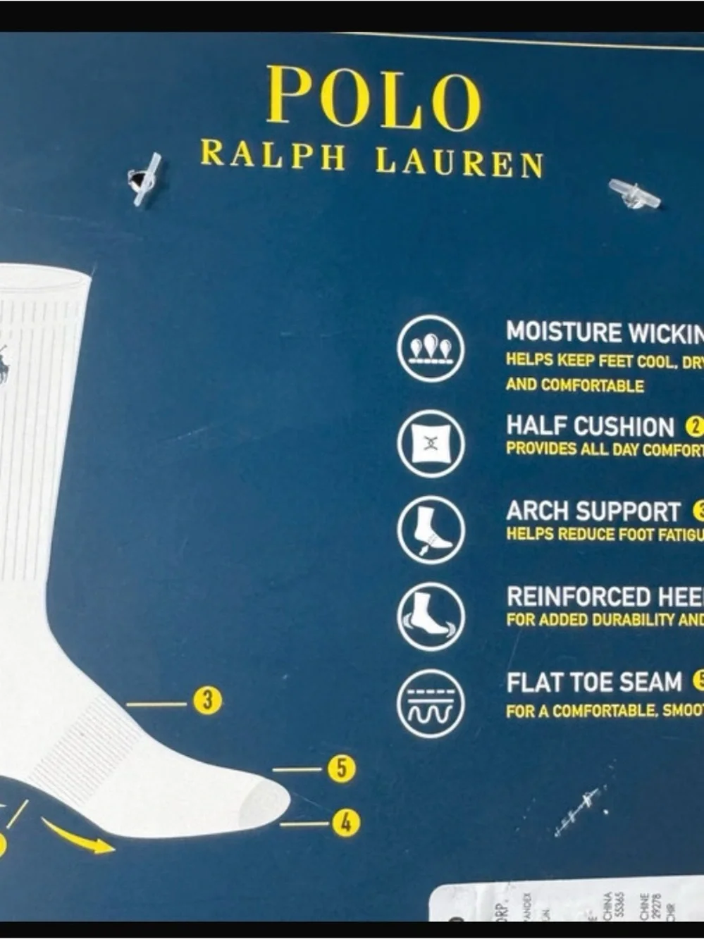 Polo by Ralph Lauren Men's Holiday Crew Socks